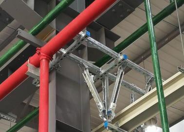 汤旺河该抗震支架的整体式支吊架结构协调性好